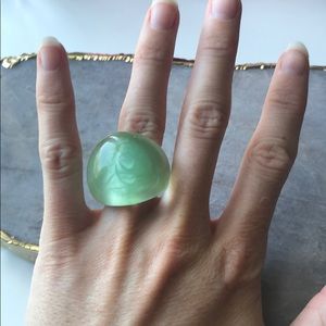 3/20 -Seafoam Green statement ring